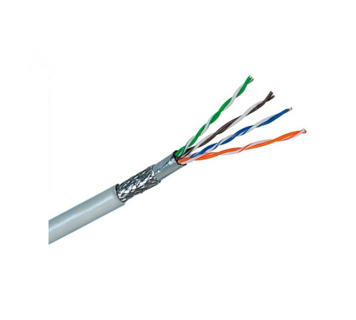 Купить Кабель SFTP SIGMA CAT-5E 2x4x0,5mm медный внутренний в Бишкеке в интернет-магазине Camera.kg по низким ценам Купить Кабель SFTP SIGMA CAT-5E 2x4x0,5mm медный внутренний в Бишкеке в интернет-магазине Camera.kg по низким ценам