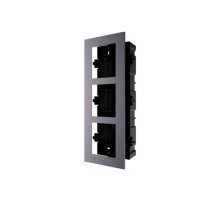 Монтажная рама HIKVISION DS-KD-ACF3 врезная на 3 модуля