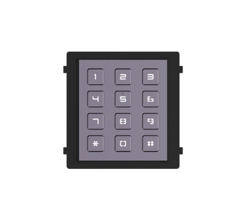 Купить Модуль клавиатуры Hikvision DS-KD-KP с подсветкой в Бишкеке в интернет-магазине Camera.kg по низким ценам