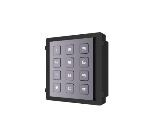 Купить Модуль клавиатуры Hikvision DS-KD-KP с подсветкой в Бишкеке в интернет-магазине Camera.kg по низким ценам