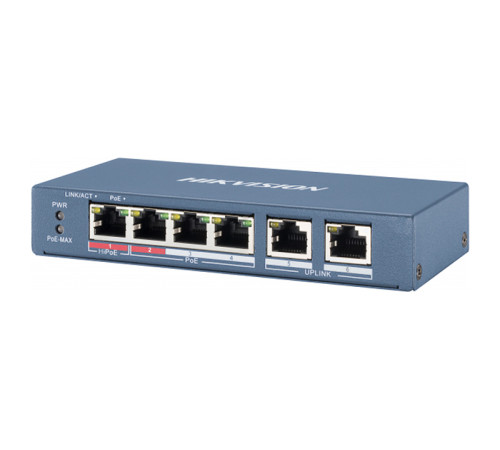 Купить Коммутатор сетевой PoE HIKVISION DS-3E0106HP-E 4xPoE100Mb/s неуправляемый в Бишкеке в интернет-магазине Camera.kg по низким ценам Купить Коммутатор сетевой PoE HIKVISION DS-3E0106HP-E 4xPoE100Mb/s неуправляемый в Бишкеке в интернет-магазине Camera.kg по низким ценам