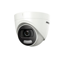 Turbo HD камера купольная HIKVISION DS-2CE72HFT-F28 5MP 2.8mm 2560×1944 LED 20m IP67 TVI AHD CVI CVBS СolorVu