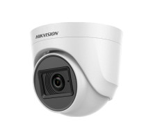 Turbo HD камера купольная HIKVISION DS-2CE76H0T-ITPFS 5MP 2.8mm 2560x1944 IR 20m Mic IP67 TVI AHD CVI CVBS