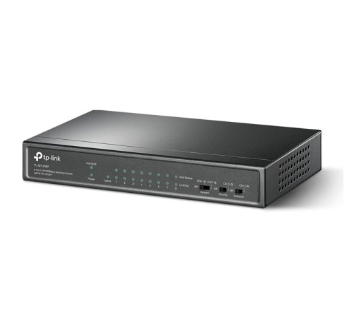 Купить Коммутатор сетевой PoE TP-LINK TL-SF1009P 8xPoE100Mb/s неуправляемый в Бишкеке в интернет-магазине Camera.kg по низким ценам Купить Коммутатор сетевой PoE TP-LINK TL-SF1009P 8xPoE100Mb/s неуправляемый в Бишкеке в интернет-магазине Camera.kg по низким ценам
