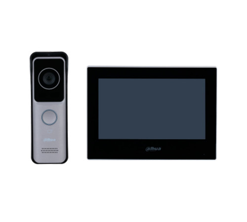 Купить IP видеодомофон комплект DAHUA DHI-KTW02 в Бишкеке в интернет-магазине Camera.kg по низким ценам