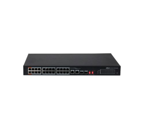 Купить Коммутатор сетевой PoE DAHUA DH-PFS3226-24ET-240 24xPoE 100Mb/s неуправляемый в Бишкеке в интернет-магазине Camera.kg по низким ценам Купить Коммутатор сетевой PoE DAHUA DH-PFS3226-24ET-240 24xPoE 100Mb/s неуправляемый в Бишкеке в интернет-магазине Camera.kg по низким ценам