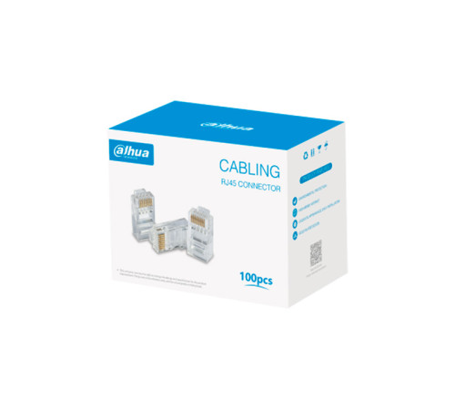 Купить Коннектор DH-PFM976-531 (RJ-45 CAT5e, 100 шт в упак) в Бишкеке в интернет-магазине Camera.kg по низким ценам Купить Коннектор DH-PFM976-531 (RJ-45 CAT5e, 100 шт в упак) в Бишкеке в интернет-магазине Camera.kg по низким ценам
