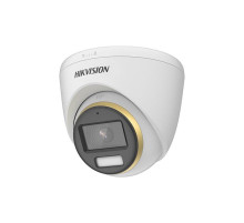 Turbo HD камера купольная HIKVISION DS-2CE72DF3T-FS  2MP 2.8mm 1920×1080 LED 30m IP67 Mic TVI AHD CVI CVBS ColorVu