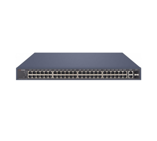 Купить Коммутатор сетевой PoE HIKVISION DS-3E1552P-SI 48хPoE 1000Mb/s управляемый в Бишкеке в интернет-магазине Camera.kg по низким ценам