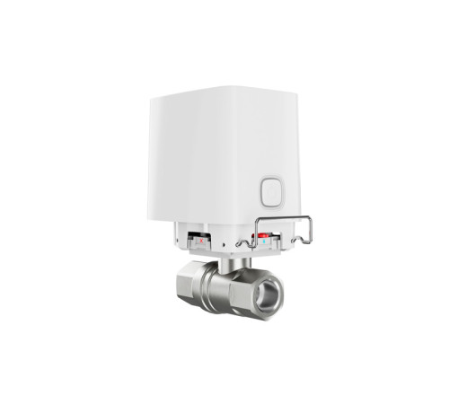 Купить Кран перекрытия воды с ДУ Ajax WaterStop [1] (DN25) white в Бишкеке в интернет-магазине Camera.kg по низким ценам