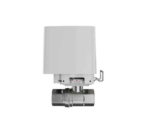 Купить Кран перекрытия воды с ДУ Ajax WaterStop [1] (DN25) white в Бишкеке в интернет-магазине Camera.kg по низким ценам