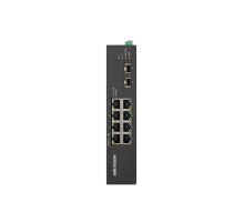 Коммутатор сетевой PoE HIKVISION DS-3T0510HP-E/HS 8xPoE100Mb/s  неуправляемый