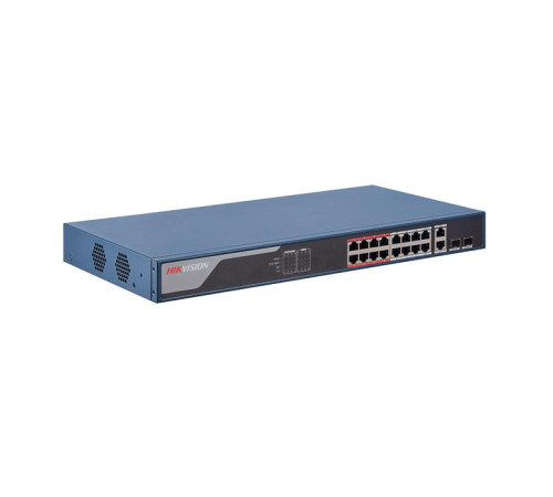 Купить Коммутатор сетевой PoE HIKVISION DS-3E1318P-SI 16xPoE 100Mb/s управляемый в Бишкеке в интернет-магазине Camera.kg по низким ценам Купить Коммутатор сетевой PoE HIKVISION DS-3E1318P-SI 16xPoE 100Mb/s управляемый в Бишкеке в интернет-магазине Camera.kg по низким ценам