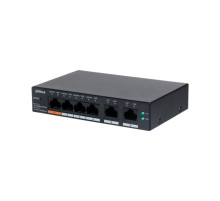 Коммутатор сетевой PoE DAHUA DH-CS4006-4ET-60 4xPoE 100Мбит/с управляемый
