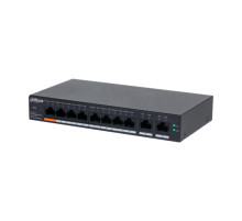 Коммутатор сетевой PoE DAHUA DH-CS4010-8ET-60 8xPoE 100Мбит/с управляемый