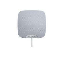 Проводная комнатная сирена Ajax HomeSiren Fibra ASP white