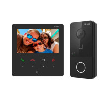 IP видеодомофон HiLook VI-K46P "4.3" TFT LCD 1920 × 1080p PoE Wi-Fi Touch Hik-Connect P65