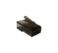 Коннектор RJ45 коричневый