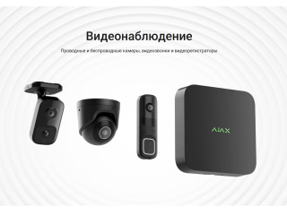 Видеонаблюдение AJAX