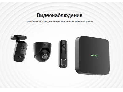 Видеонаблюдение AJAX